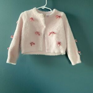 Btween Baby Pink Fuzzy Cardigan